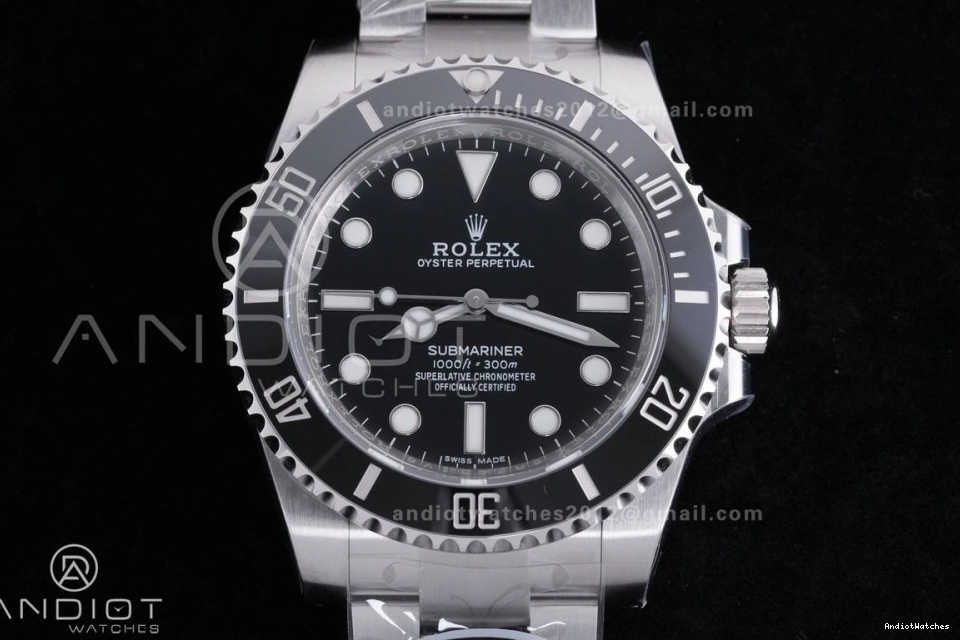 SA Best Case and 1:1 Bracelet SS 114060 No Clean Edition Submariner 904L 1130 Durable Date 1119